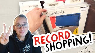 Record Store Shopping! - (GENESIS and PHIL COLLINS Vinyl and Tapes)
