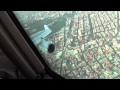 approach and landing at mexico city from cockpit KLM B747-400