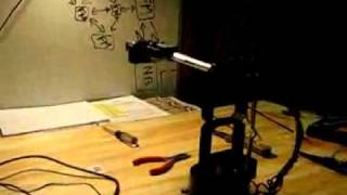 Second vid of Lynxmotion AL5D Robot Arm