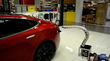 Secret Charger prototype finding its way to Tesla  Model S