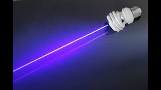 Creating LASER out of a LIGHT BULB