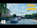 Pinner london  afternoon drive  4k  drive in north west london