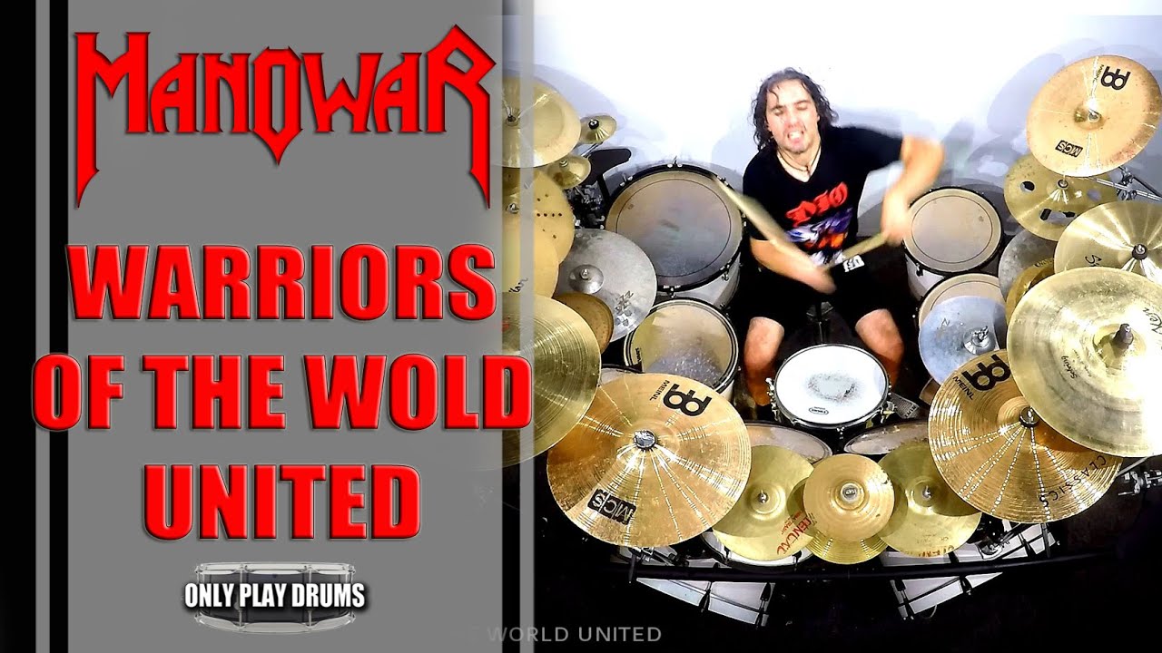 Manowar Warriors of the World Drum. Manowar united warriors