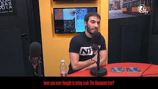 ANDREA BOMA BOCCARUSSO Interview (ITA sub ENG) as LOCK THE BASEMENT on Linea Rock - 21/02/2020