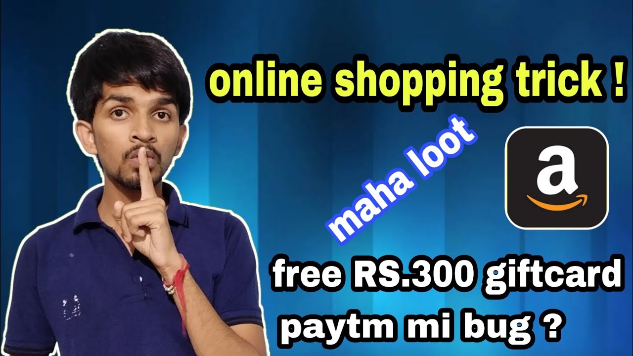 Omg 🔥| amazon maha loot prime sale offer | amazon RS.300 cashback in giftcard | paytm bug