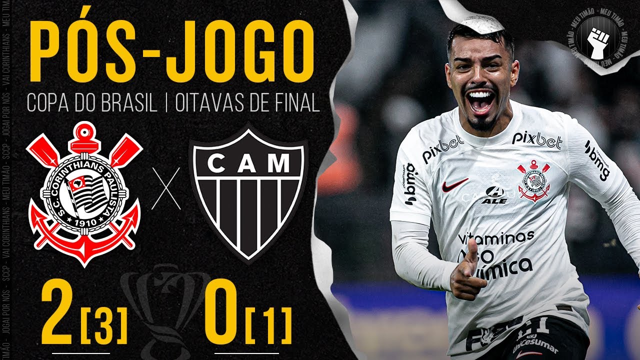 CORINTHIANS X ATLÉTICO MG TRANSMISSÃO AO VIVO DIRETO DA NEO QUIMICA ARENA -  COPA DO BRASIL 2023 