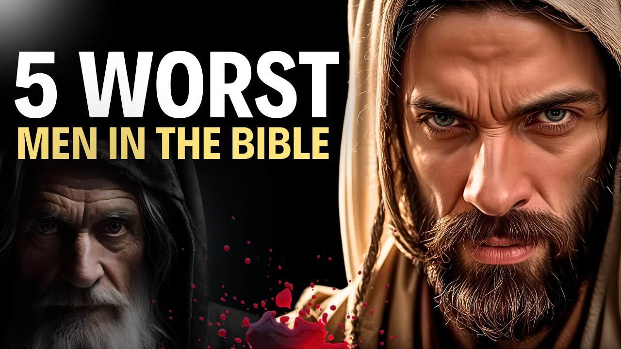 THE 5 WORST MEN IN THE BIBLE. THE LAST IS THE WORST!