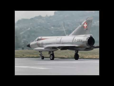 Mirage III S fighter-aircraft launch with JATO rocket engine in Switzerland 🚀 (1968)Untitled Project