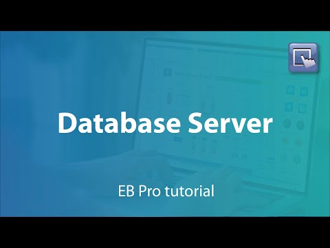 Weintek EasyBuilder Pro tutorial - 17.Database server