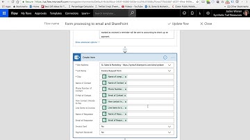 Automating Invoice Requests and Updates with Flow, Sharepoint & Microsoft Teams