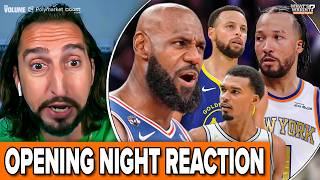 Information NBA Opening Reaction: LeBron & 76ers DANGEROUS, Wemby's BIG PROBLEM, Curry & Warriors NIGHTMARE Guide