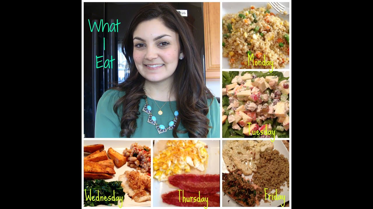 Weekly Meal Ideas - What I Eat!