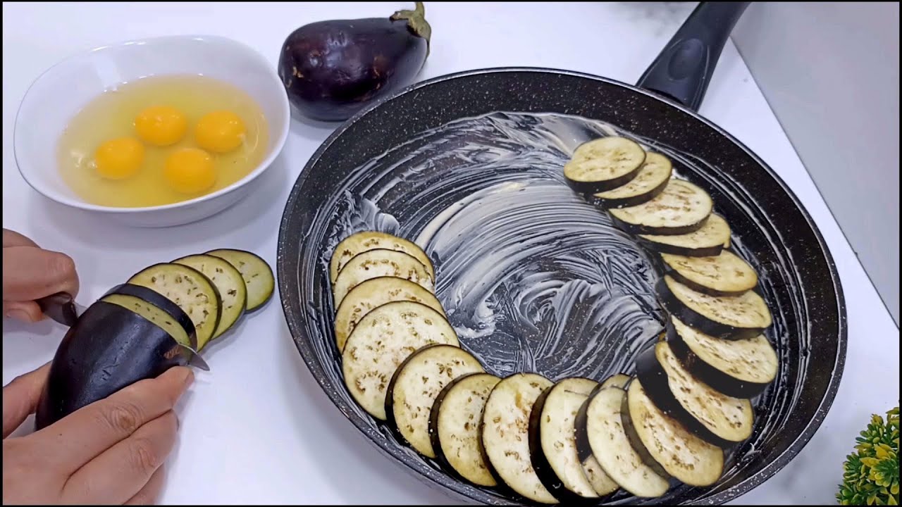 عندك باذنجان 🍆؟ وصفة فوق الخيال حتى لو ماتحبوهش من اليوم غادي تعشقوه بهاد الطريقة العجيبة السريعة