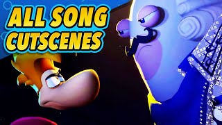 Phantom Roasts Rayman In Sparks Of Hope Dlc Rayman In The Phantom Show Cutscene