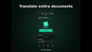 Translate Anything Instantly — Text, Voice & Documents in 100+ Languages #languagelearning #travel screenshot 2