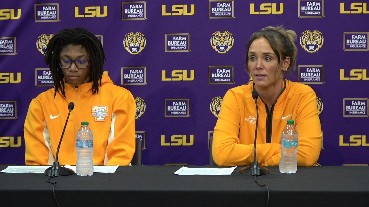Tennessee Kim Caldwell LOSS to LSU postgame