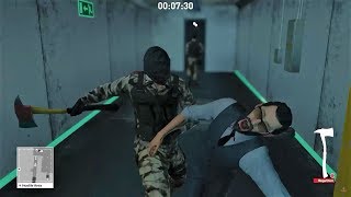 HITMAN - Prisoner Hunts! "Elusive Target #5" w/Fire Axe/Silent Assassin