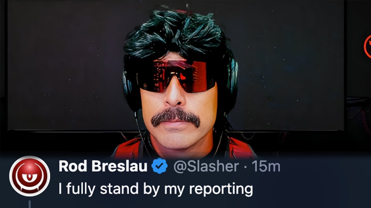 Dr DisRespect Denies Allegations - Rod Slasher Responds - YouTube
