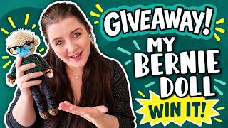 GIVEAWAY Bernie Sanders Doll Amigurumi | (Closed)