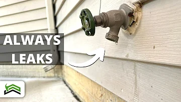 How To Fix A Leaking Outdoor Faucet | Easy DIY Fix!