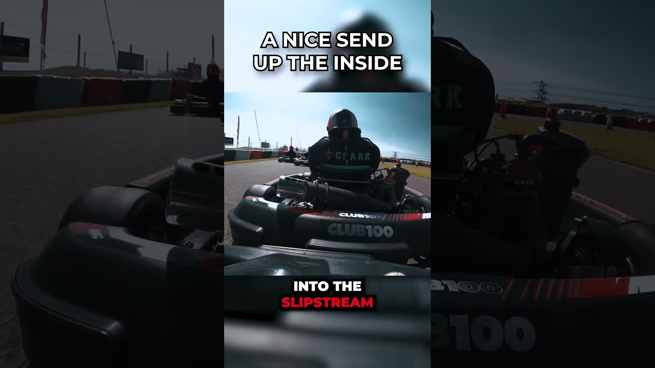A NICE SEND UP THE INSIDE #karting #racing #overtake
