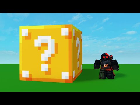 ROBLOX】独自玩耍时间血压拉满! 幸运方块LUCKY BLOCKS Battlegrounds 第34期_单机游戏热门视频