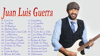 JUAN LUIS GUERRA ÉXITOS Sus Mejores Canciones - Juan Luis Guerra 26 Éxitos Románticas Inmortales Mix