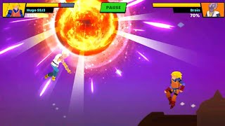 STICK BRAVE 2 DRAGON BALL Z MOBILE GAMEPLAY WITH DOWNLOAD LINK LEVEL 12-17 screenshot 5
