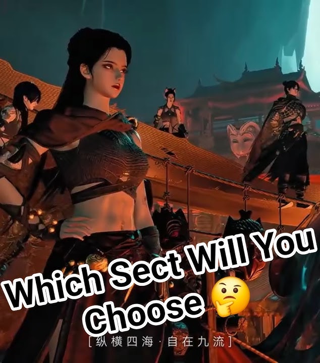 Where Winds Meet | Which Sect Will You Choose 🏯 #wherewindsmeet #rpg #gaming