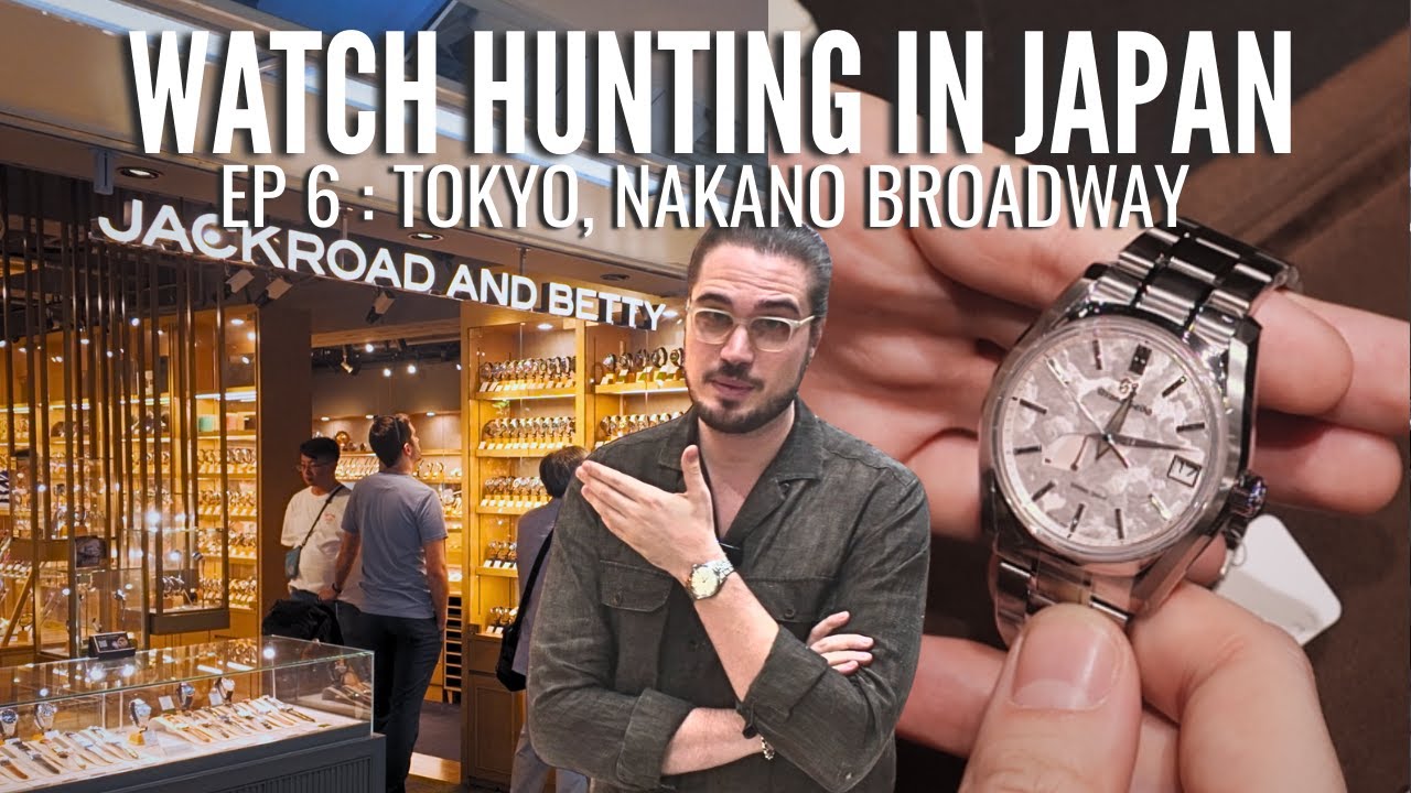 I Bought Another Watch in Tokyo's Nakano Broadway | Best Watch Stores in Japan