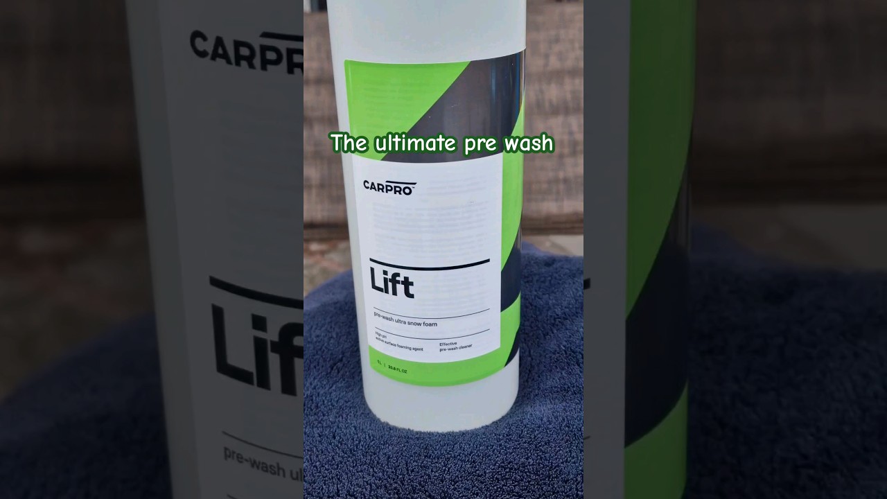 ALKALINE pre wash get the BEST from carpro lift ☝️