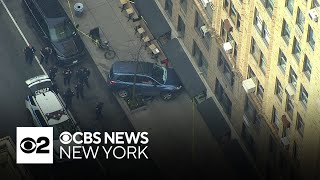 Car Slams Into Building On Upper East Side