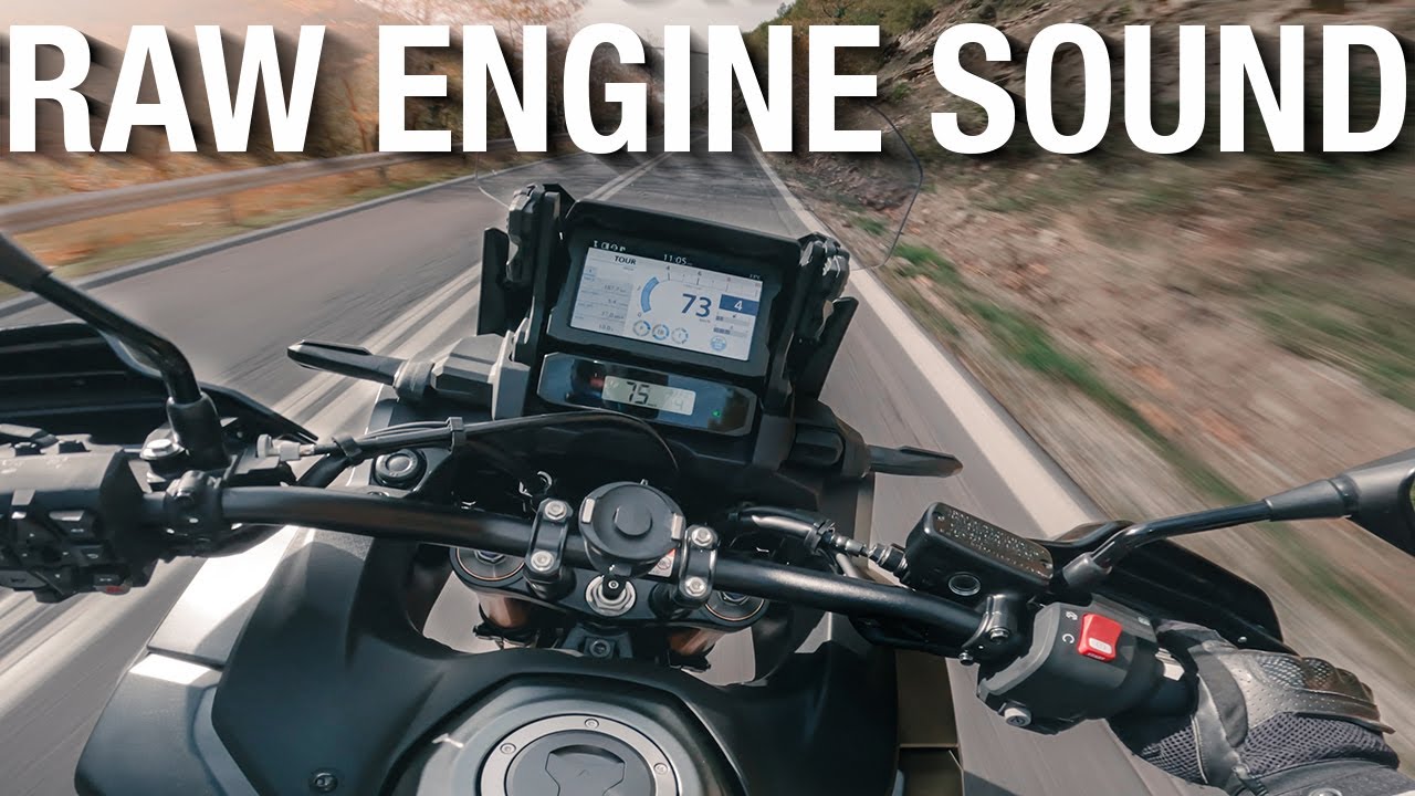 Honda Africa Twin CRF1100 Adventure Sports | RAW Engine Sound | Stock Exhaust