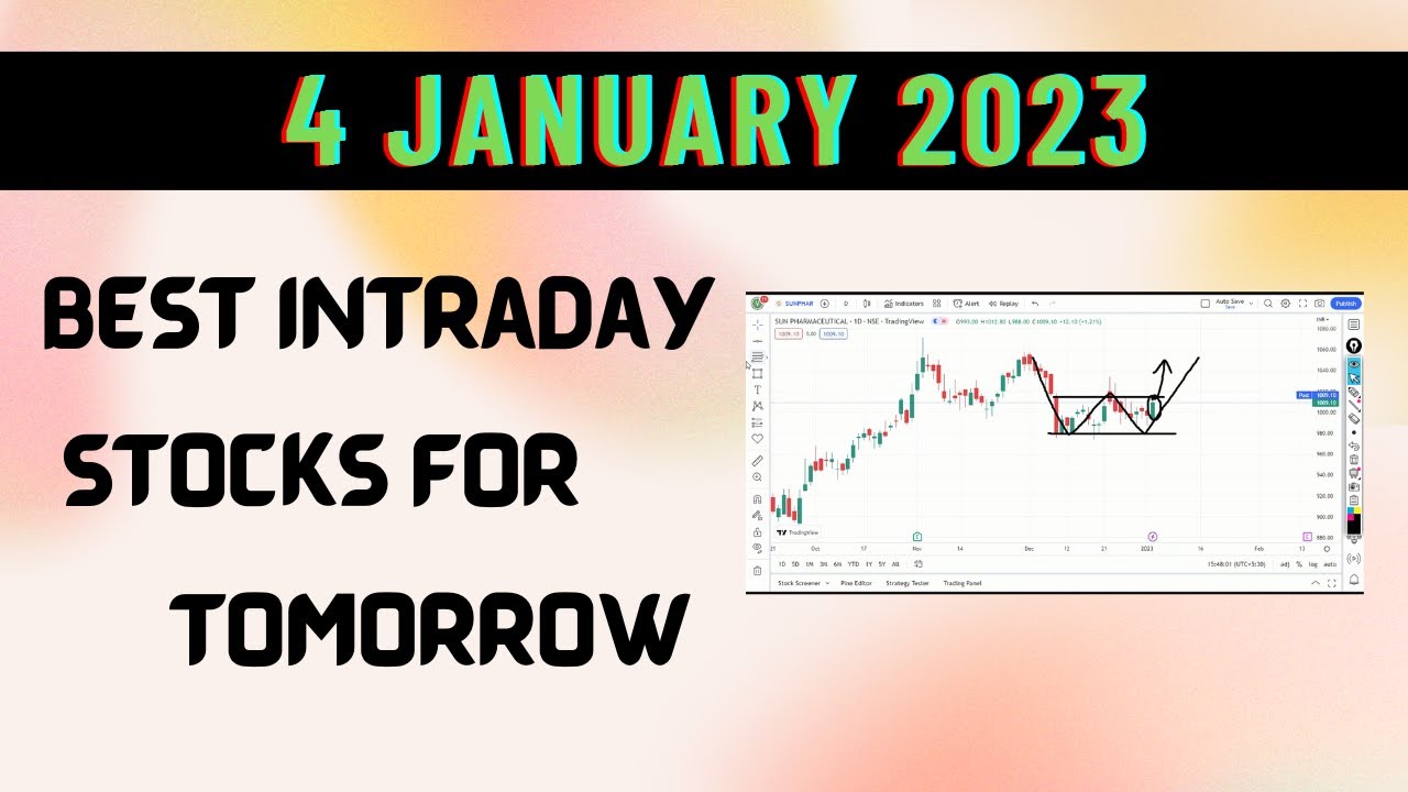 Intraday Stocks For Tomorrow 4 January 2023 | Trade With Discipline ...
