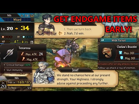 Get Endgame items & Levels EARLY - Unicorn Overlord