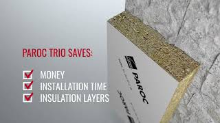 PAROC Trio for facade renovations