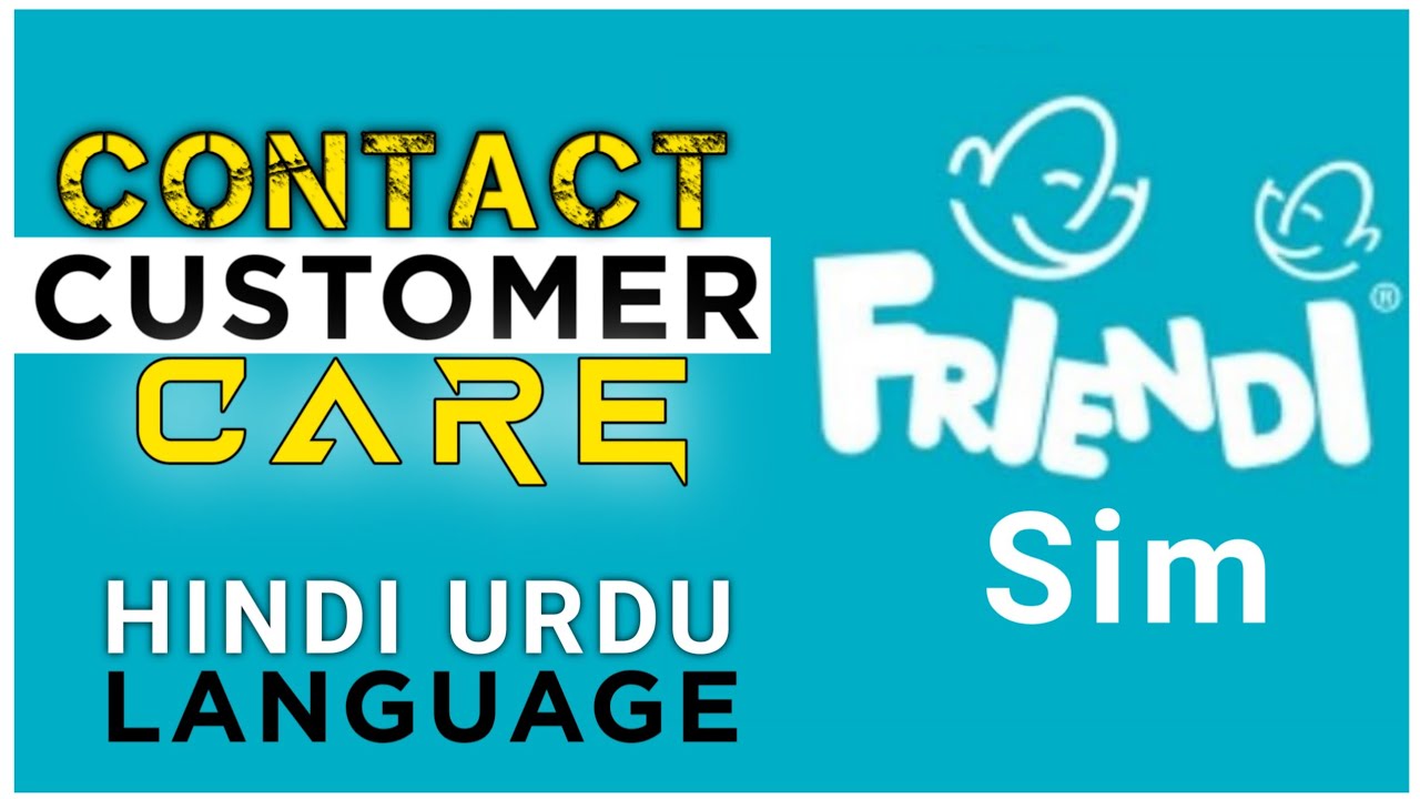 Friendi Sim How To Contact Customer Care Friend Sim | Friendi Sim Ke Customer Se ...