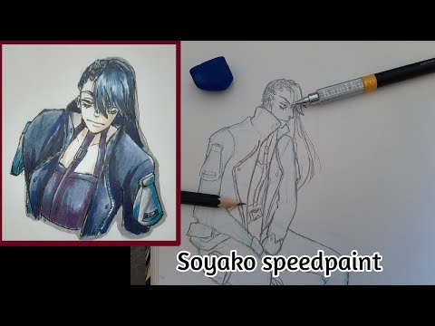 Speedpaint de Soyako (Original Character) - Kami Kuro