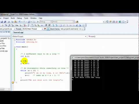 learning programming - do and while loops in C.flv