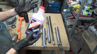 HONDA CB450 RESTORATION PROJECT PART 3 - FORK REBUILD