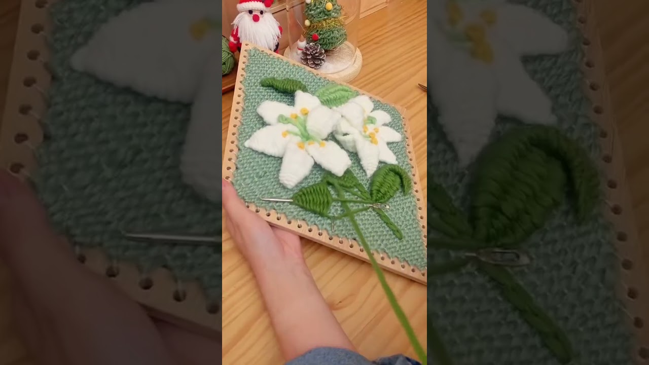 How to make a easy Punch needle work 