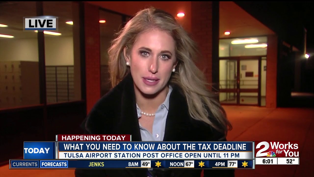 It's Tax Day! Tulsa Post Office stays open late YouTube