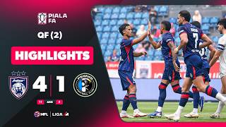 Johor Darul Ta’zim 4-1 Penang FC | Highlights | Piala FA 2026-2027 | QF (2)