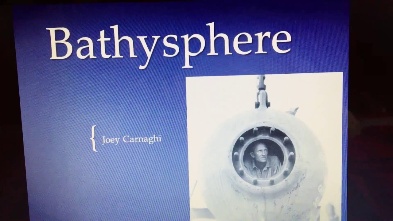 LHN Earth Science Tools 2017- Bathysphere