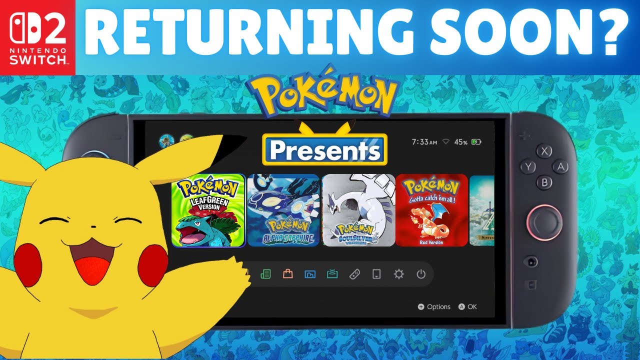 Неужели Pokémon случайно слили информацию о возвращении старых игр?