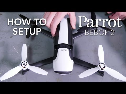 Parrot Bebop 2 - Tutorial #1 - Set-up