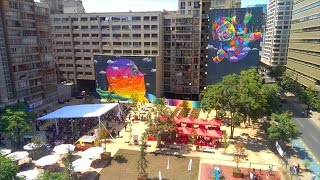 Inauguran la "Plaza de Bolsillo" más grande de Santiago