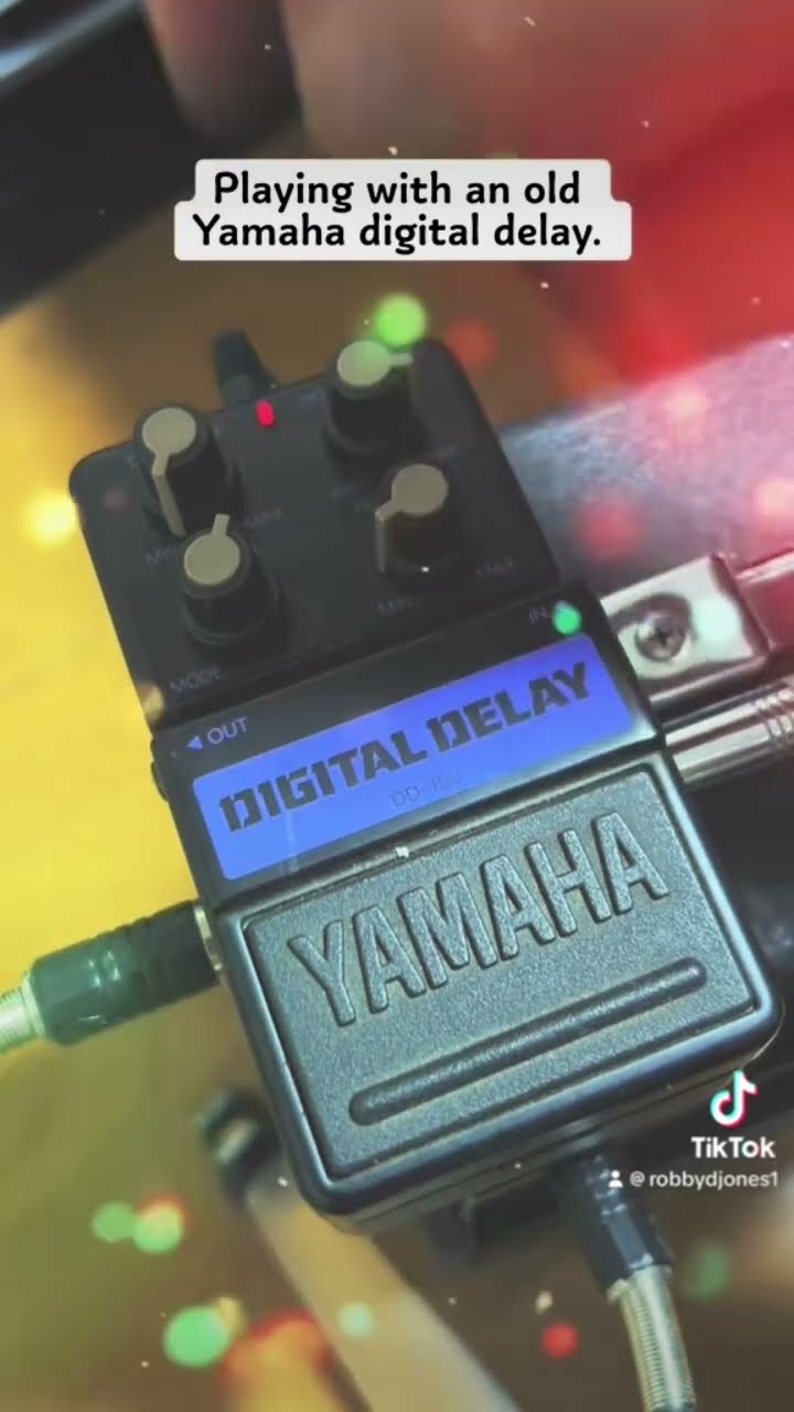 Yamaha DD-100 digital delay #guitar #guitarpedal #yamaha