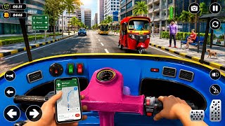 Indian Tuk Tuk Auto Rickshaw Driving Game 🛺 | Realistic Auto Driving Gameplay #tuktuk  screenshot 4