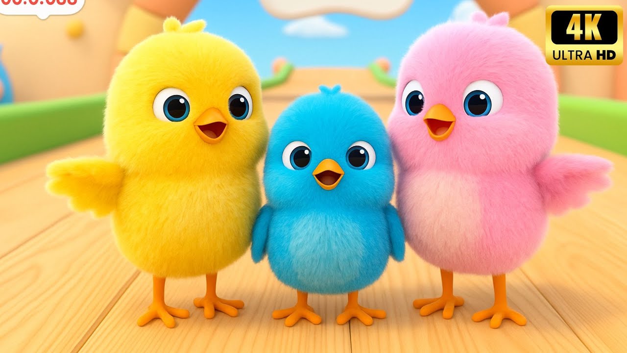 Đàn Gà Con Trong Sân, Đàn Gà Con Lon Ton - Nhạc Thiếu Nhi Vui Nhộn - Chú Ếch Con